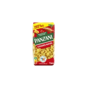 palette pates coudes rayes panzani 1kg.webp