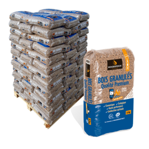 02 pallets woodstock wood pellets – 144 bags of 15 kg